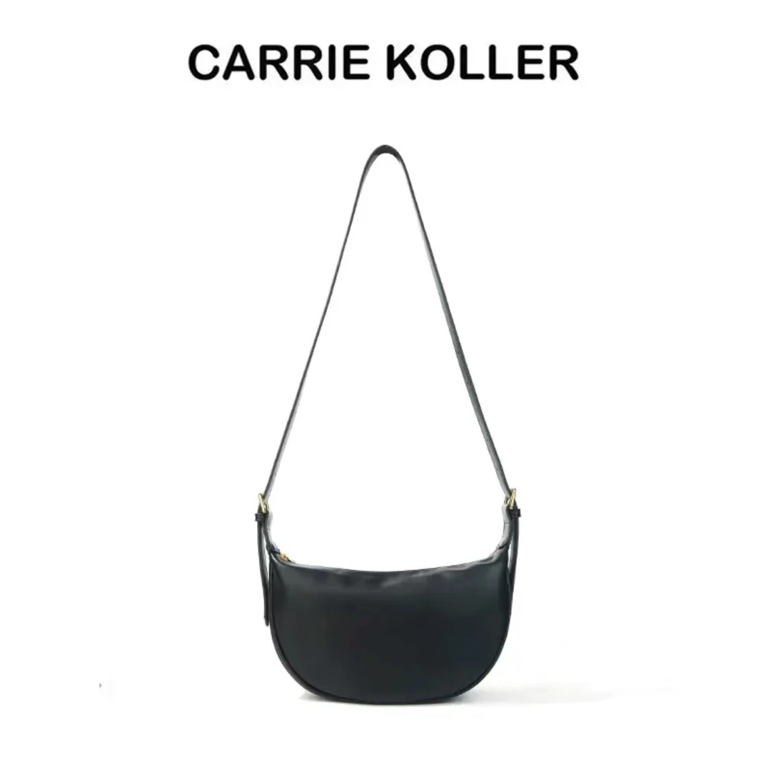 2024新款百搭ins潮时尚复古饺子包学生党休闲斜挎包包女单肩包