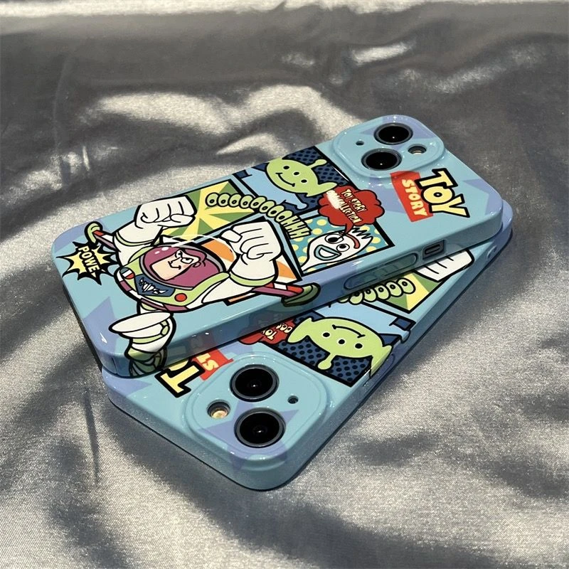 适用13手机壳iphone14OPPOVIVO创意巴斯光年卡通菲林硬壳华为全包