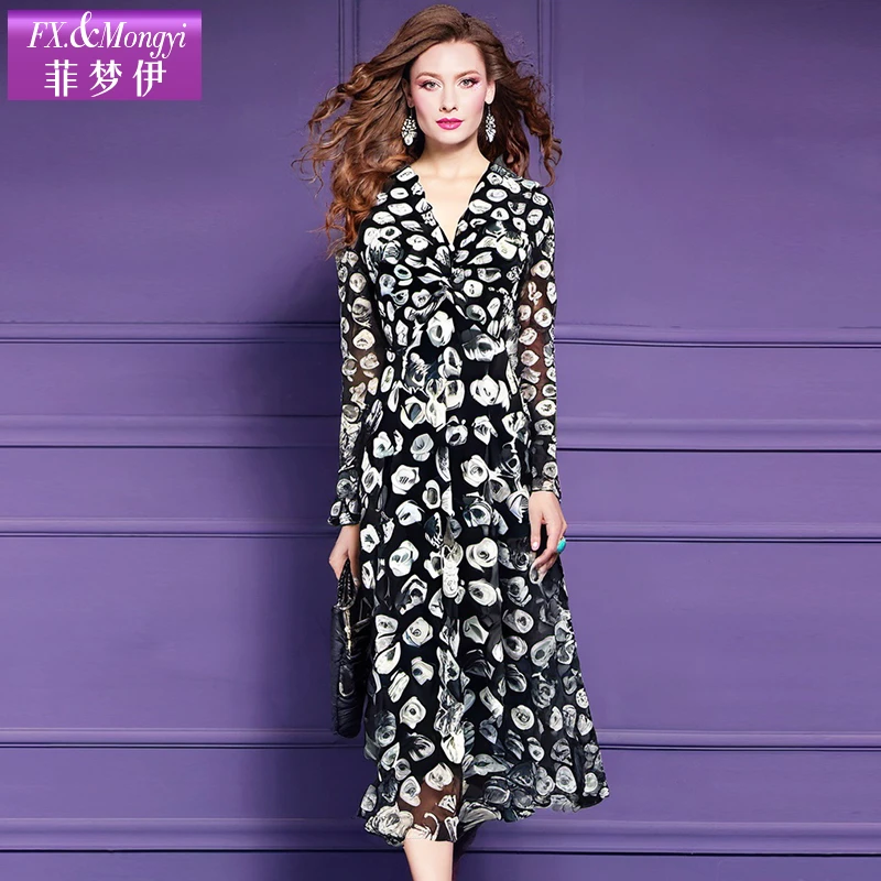 菲梦伊新款时尚连衣裙FXDL822