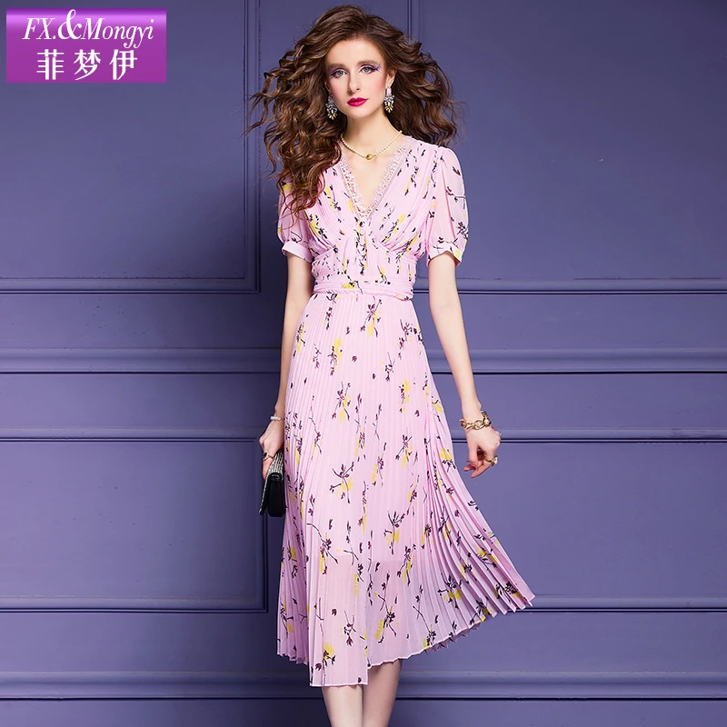 菲梦伊新款时尚连衣裙50805
