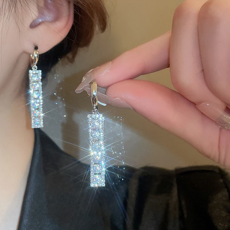 铜合金亚克力耳饰 X021 耳环小众设计感轻奢耳扣个性高级感耳饰