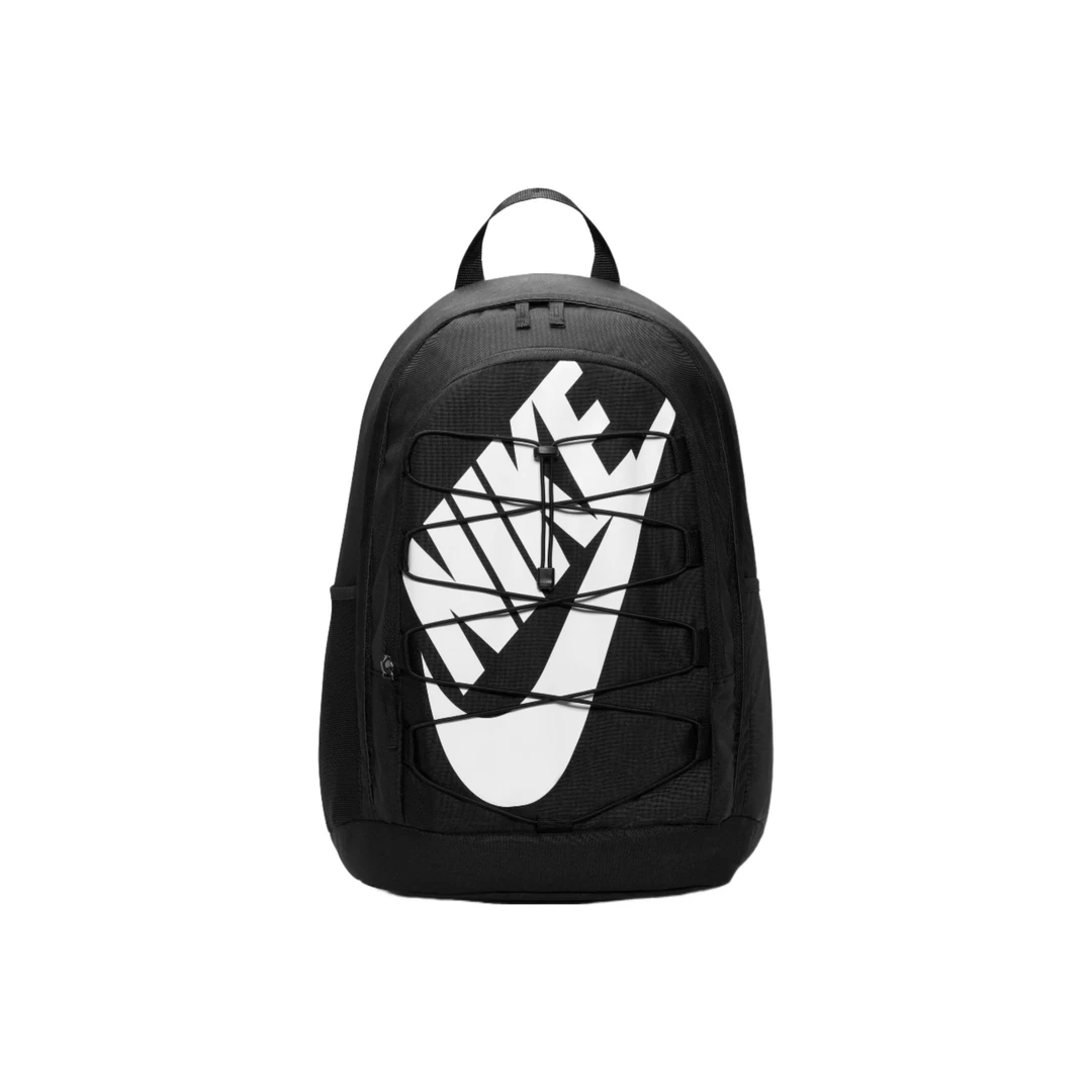 Nike 耐克 Hayward 绑带大Logo 织物 书包背包双肩包男女同款黑色