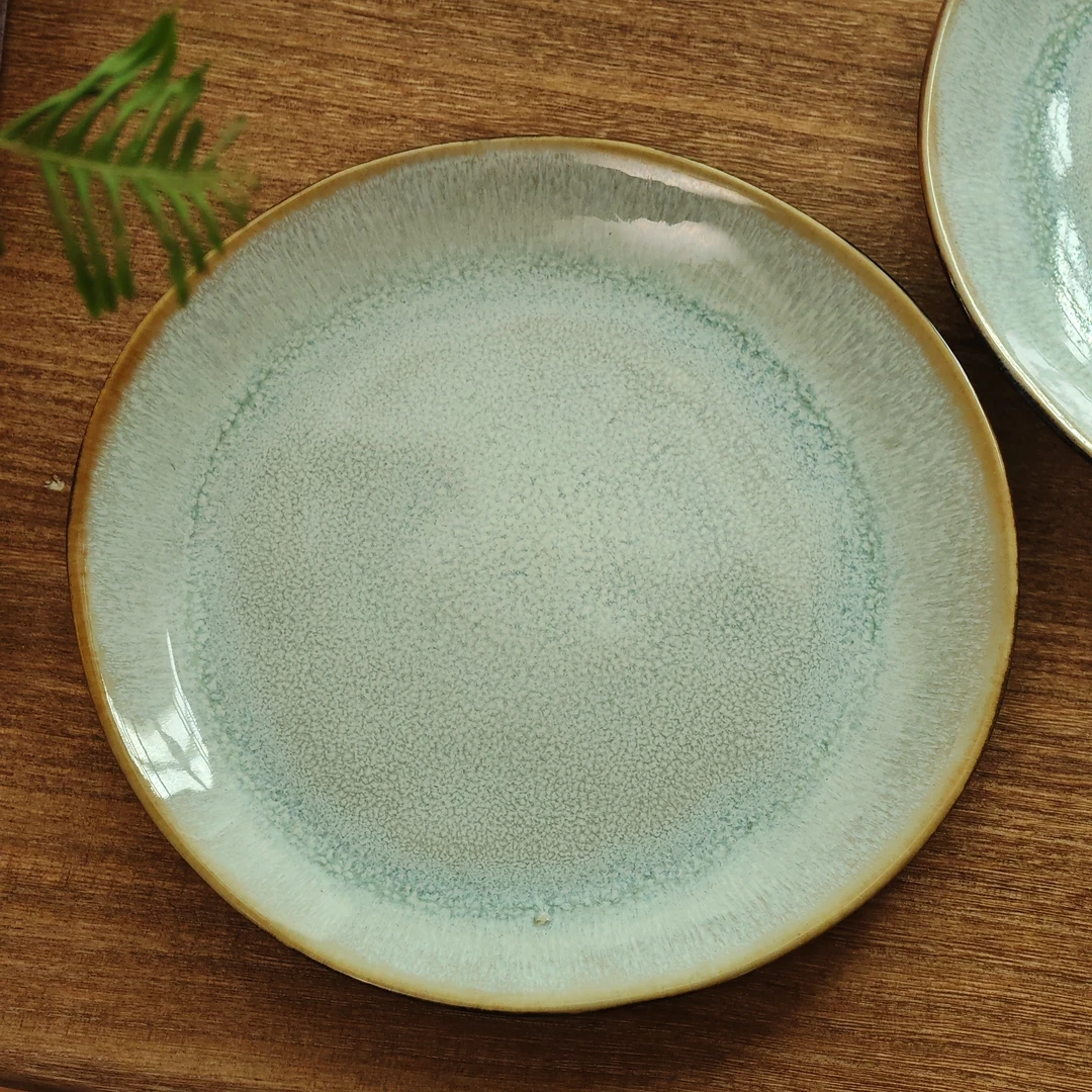 【微瑕】陶瓷盘子家用高颜值家用餐盘-K6B01