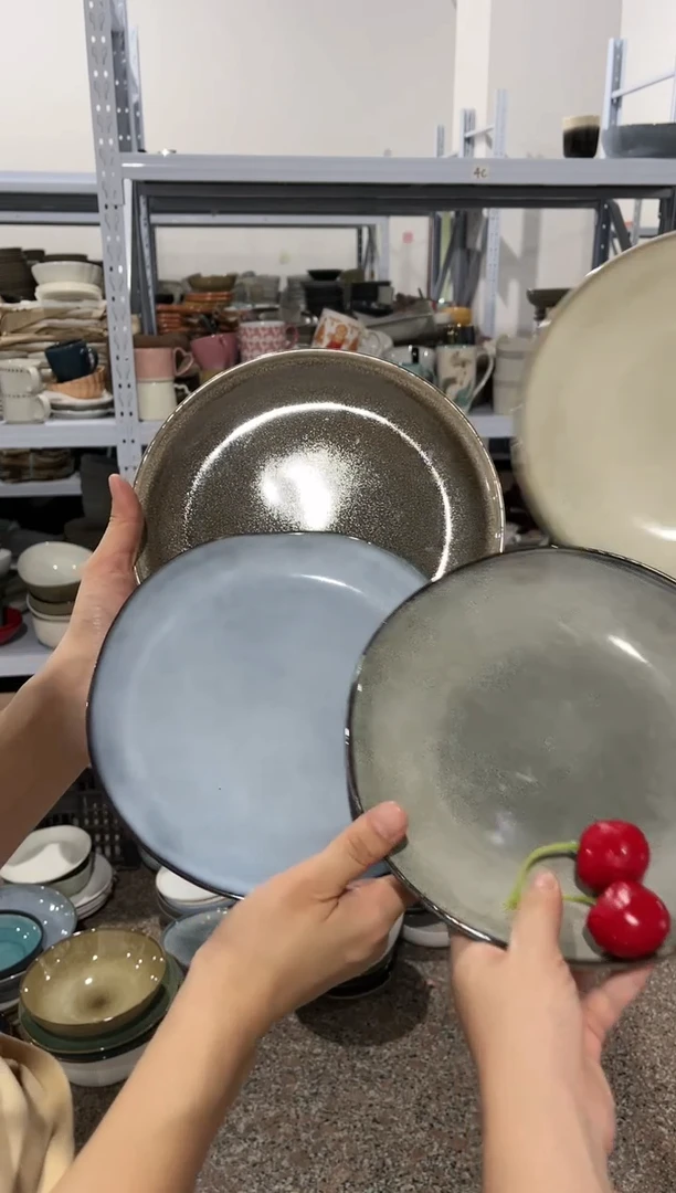 【闪购商品】瓷片外贸尾货微瑕满20包邮X4 小盘组合