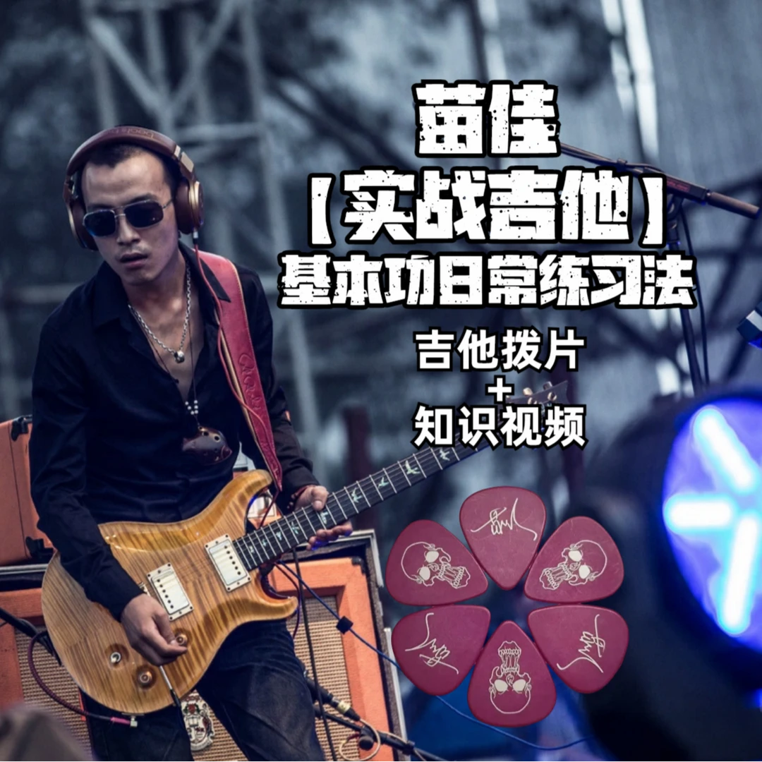 苗佳 吉他双手机能训练拨片装