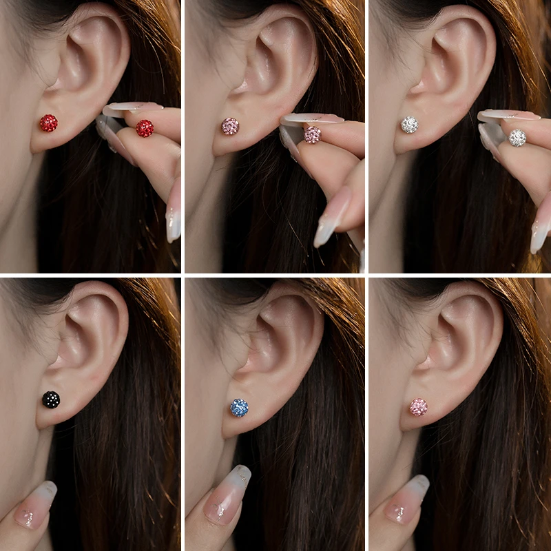 金美澳 925银耳饰 高级感小众设计感耳钉学生气质百搭个性饰品ins