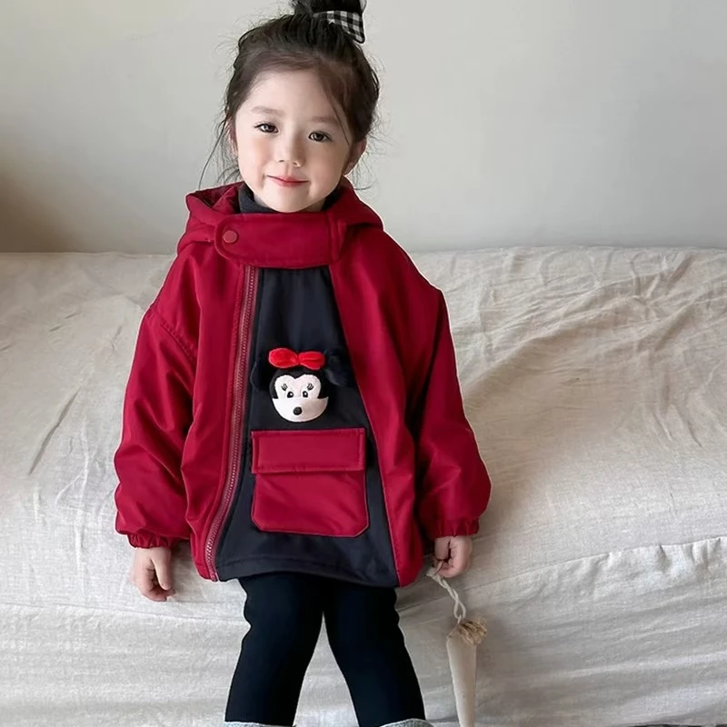 【Rainbow】2024冬款韩版洋气兔子警官外套-68027