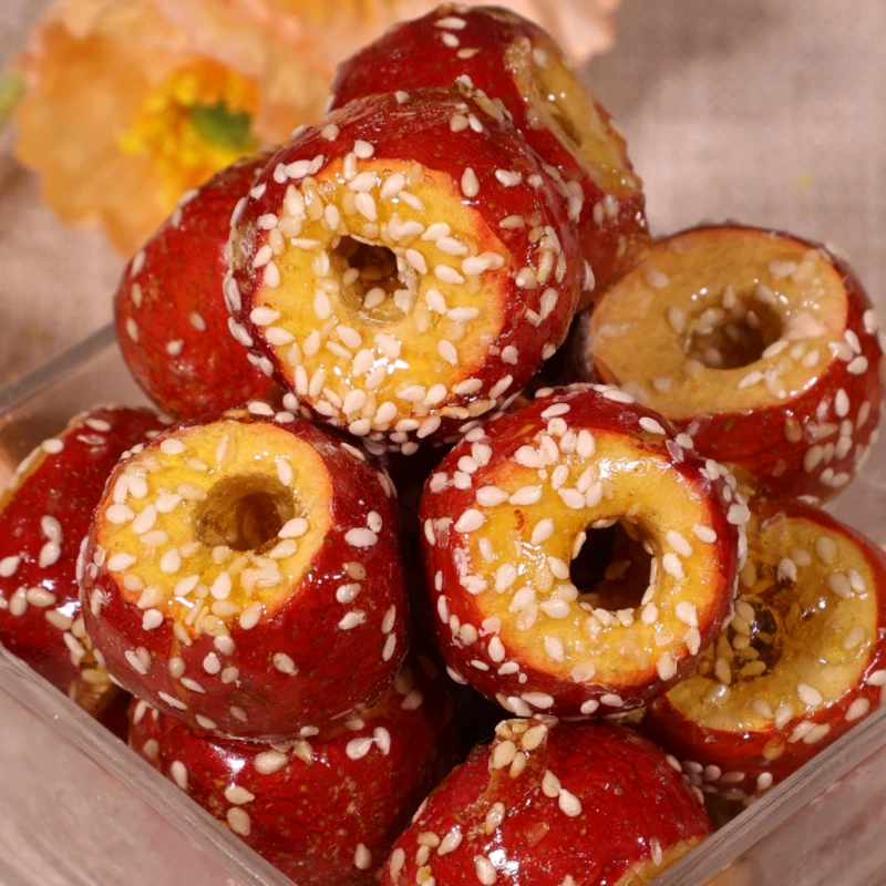 【开袋即食】冻干冰糖葫芦 去核整颗山楂 香硬酥脆酸酸甜甜独立包装