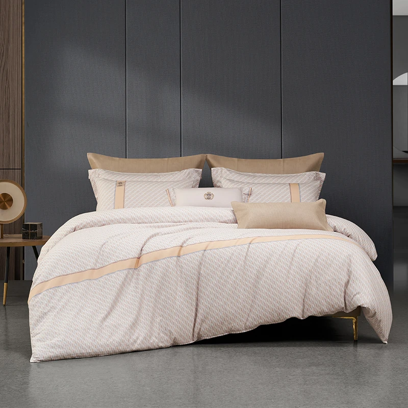 【梦洁家纺总裁专场】纯棉印花四件套 时代