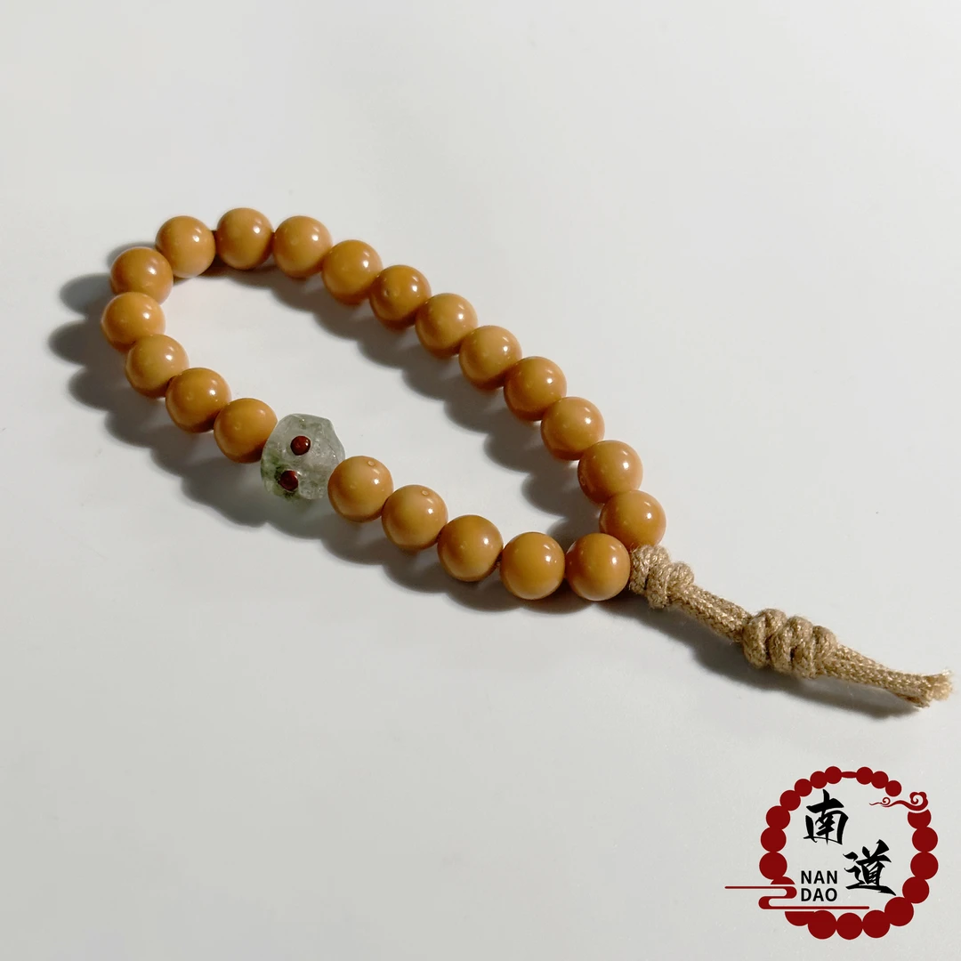 国潮文玩天然龙脊菩提精工雕刻手捻款规格6+～8mm左右菩提串