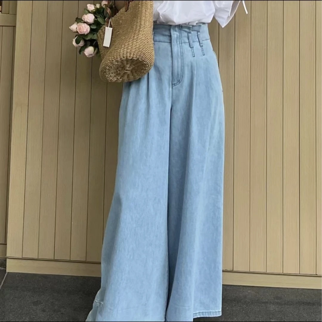 GIRDEAR/哥弟‘亚特兰蒂斯’休闲风通勤牛仔裤1100412-4233652-001