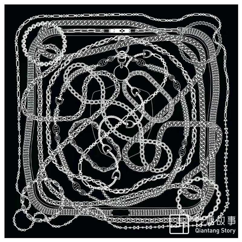 Qiantang Story/钱塘故事链锁反应，135*135cm