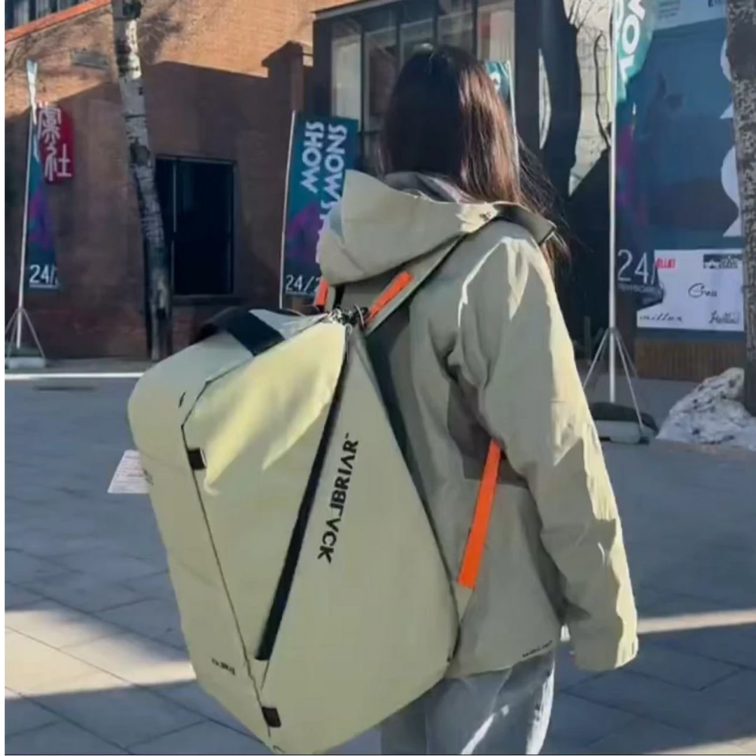 【55L鞋包】24/25黑荆棘滑雪鞋包韩国BLACKBRIAR双肩背大容量防水