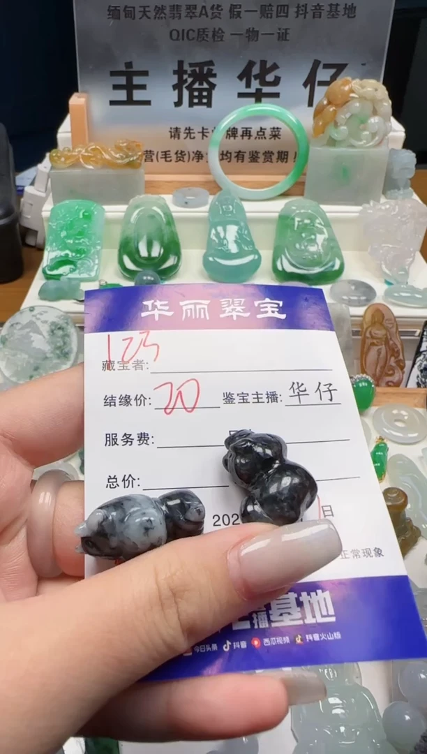 【闪购商品】翡翠颈饰未镶嵌123