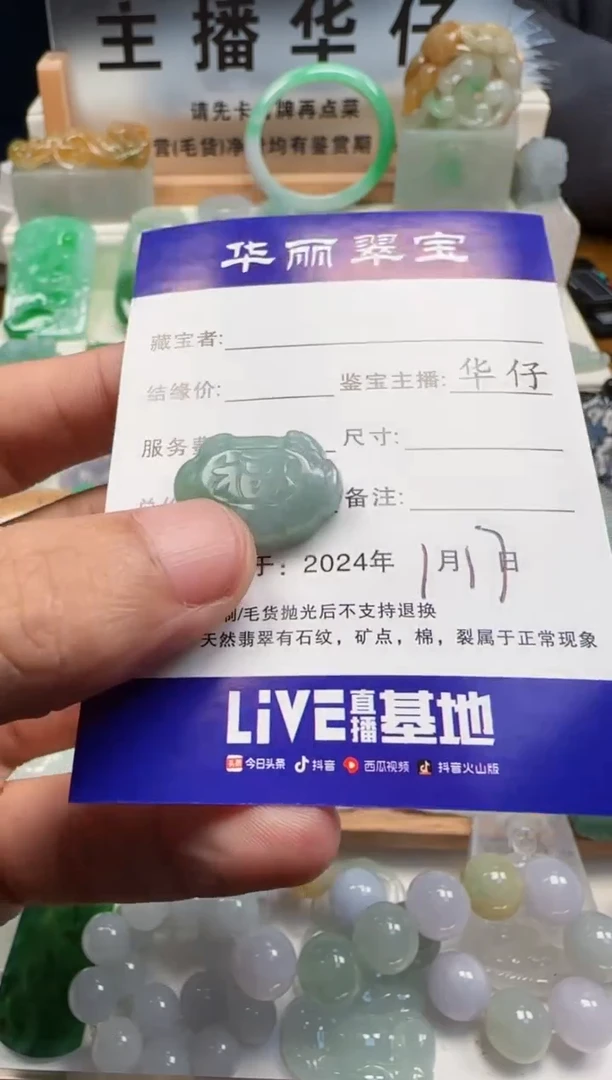 【闪购商品】翡翠颈饰未镶嵌11