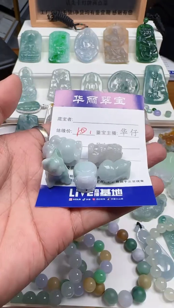 【闪购商品】翡翠颈饰未镶嵌11
