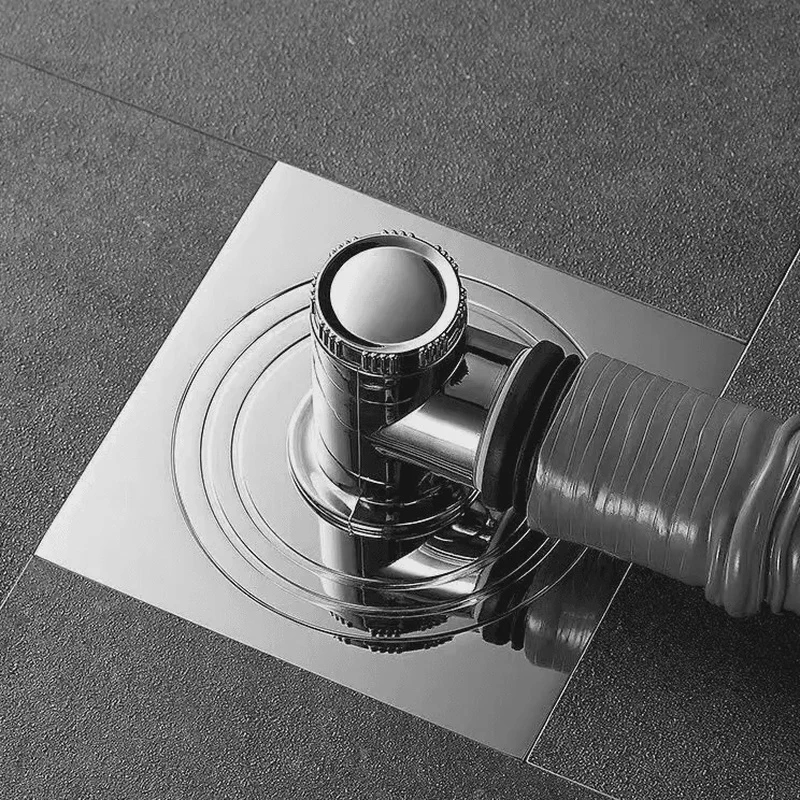 高品质洗衣机下水管地漏接口对接三通二合一接头防溢水防臭盖神器