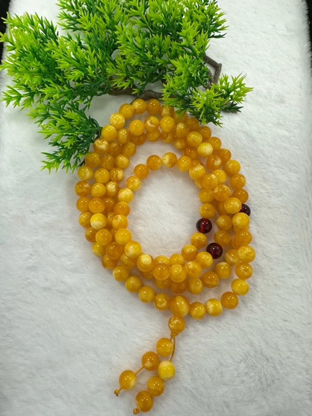 w037古巴新蜜108多圈毛衣链+8mm