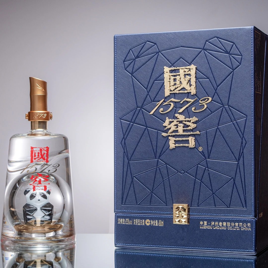 泸州老窖LUZHOU/国窖1573·熊猫版礼盒装浓香型白酒53度960ml