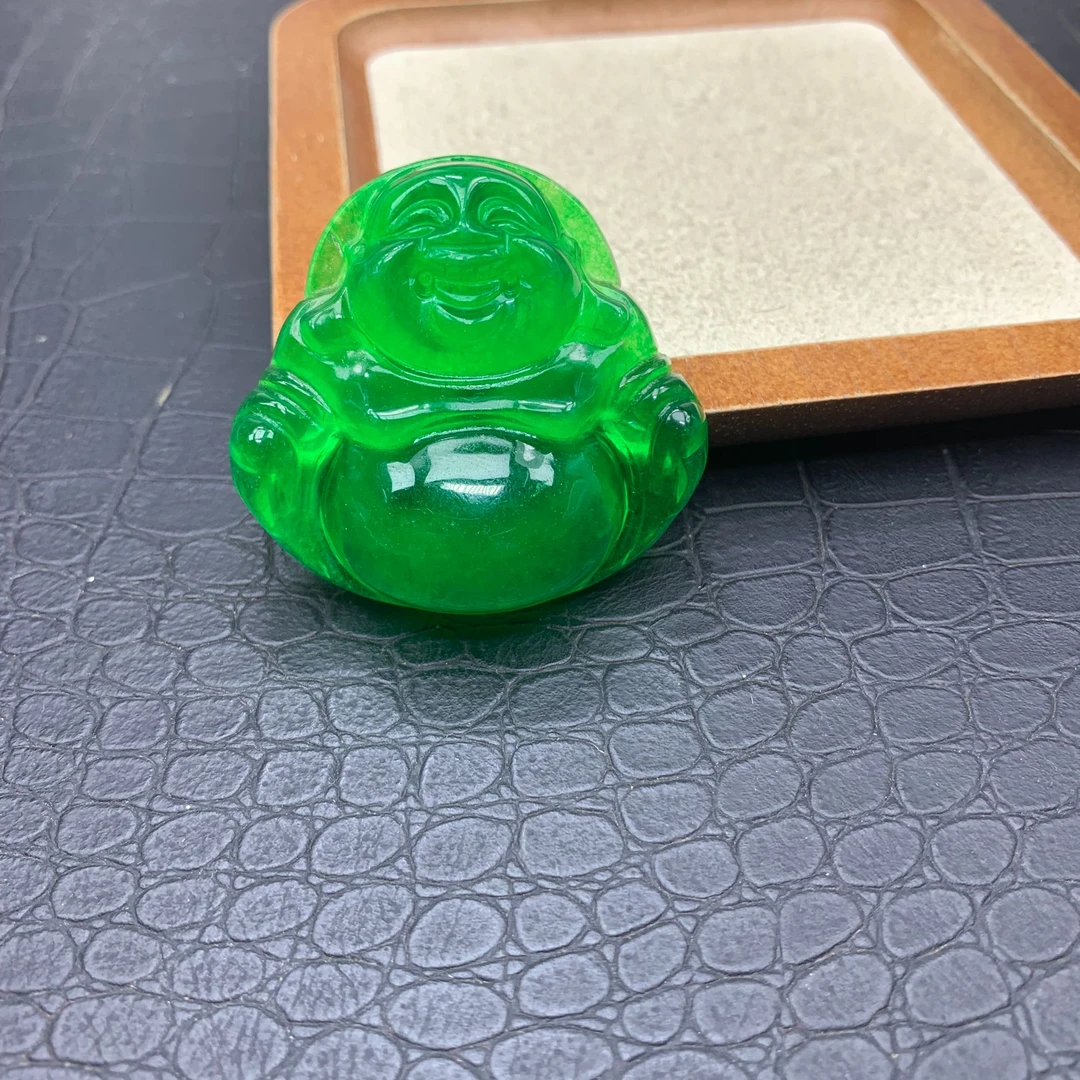 A012   绿色大佛公吊坠饰品【多样性发其一】