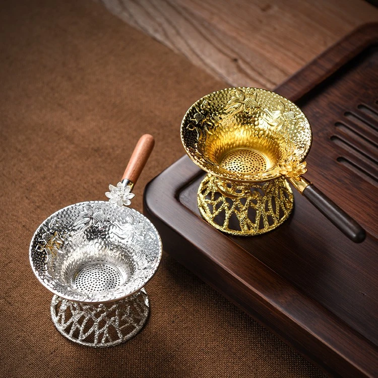 合金茶漏网茶漏茶具配件茶隔茶滤泡茶叶过滤网器茶滤器茶漏器手工