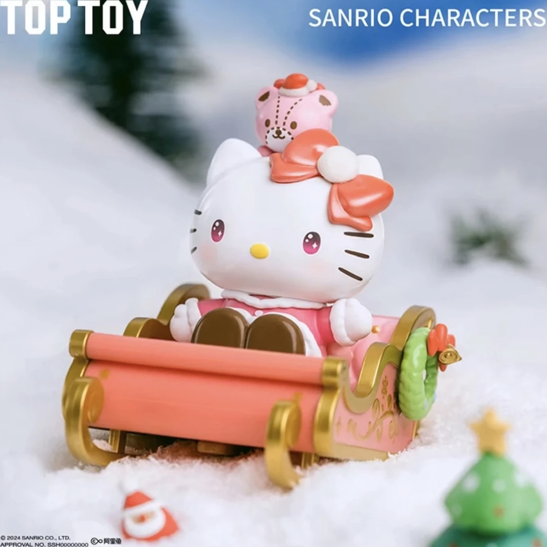 三丽鸥冬日雪橇系列潮玩盲盒