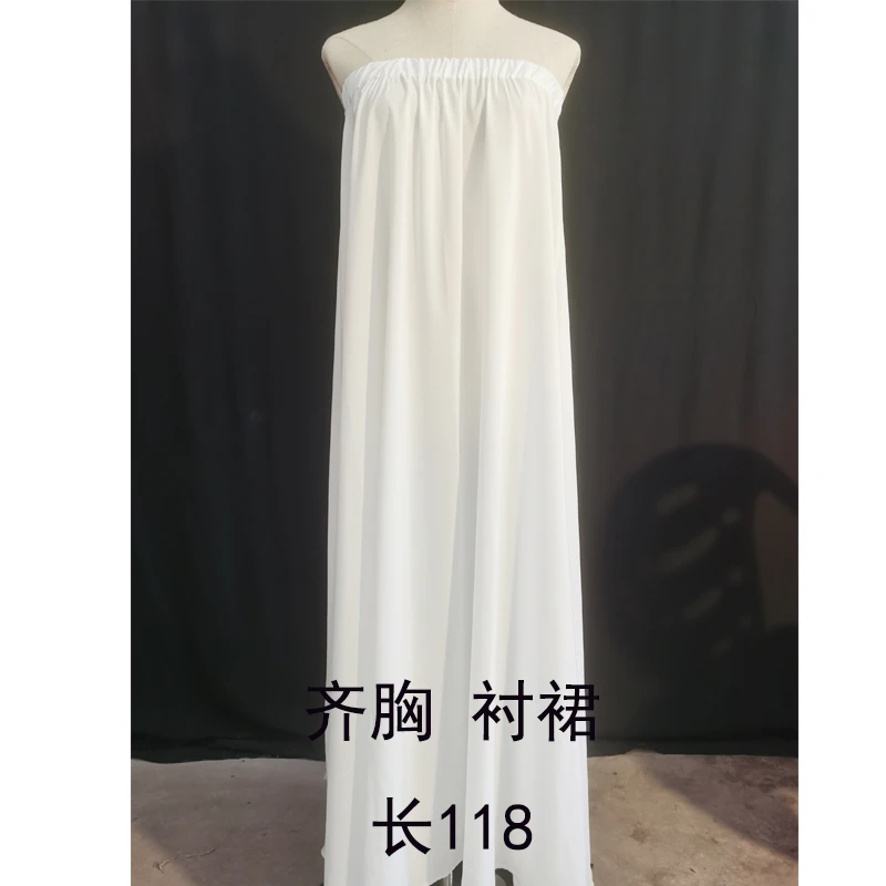 汉黛记 齐胸 衬裙 不透亲肤