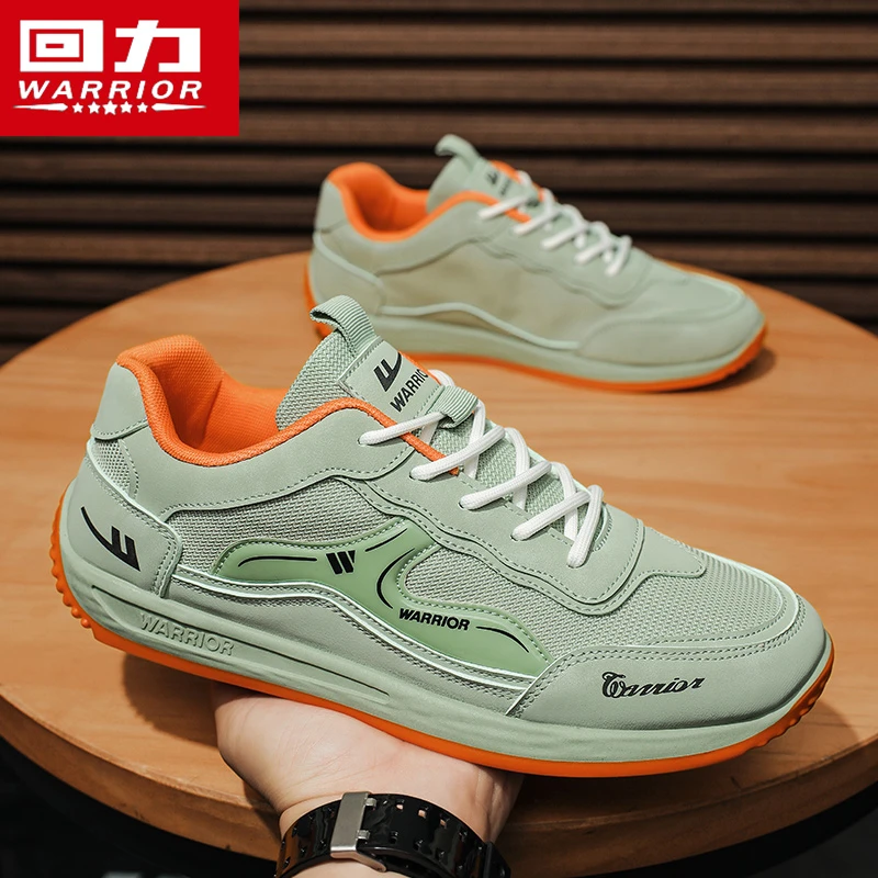 臻选 回力男鞋运动板鞋撞色夏季透气网面潮流百搭休闲跑步鞋