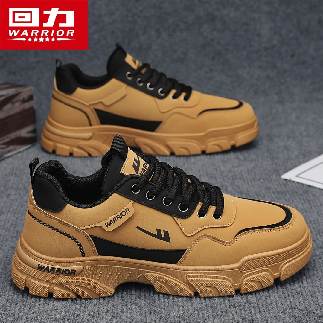 【回力】男鞋24秋冬新款复古马丁靴工装短靴运动休闲靴子时尚百搭款