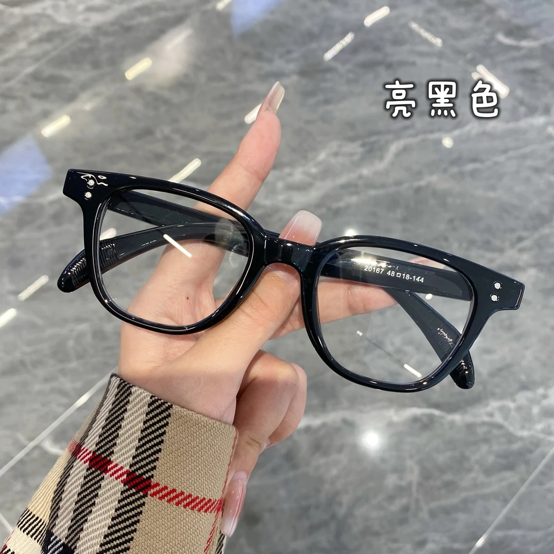 gm防蓝光眼镜框男女同款平光镜素颜神器可配度数防蓝光近视眼镜架