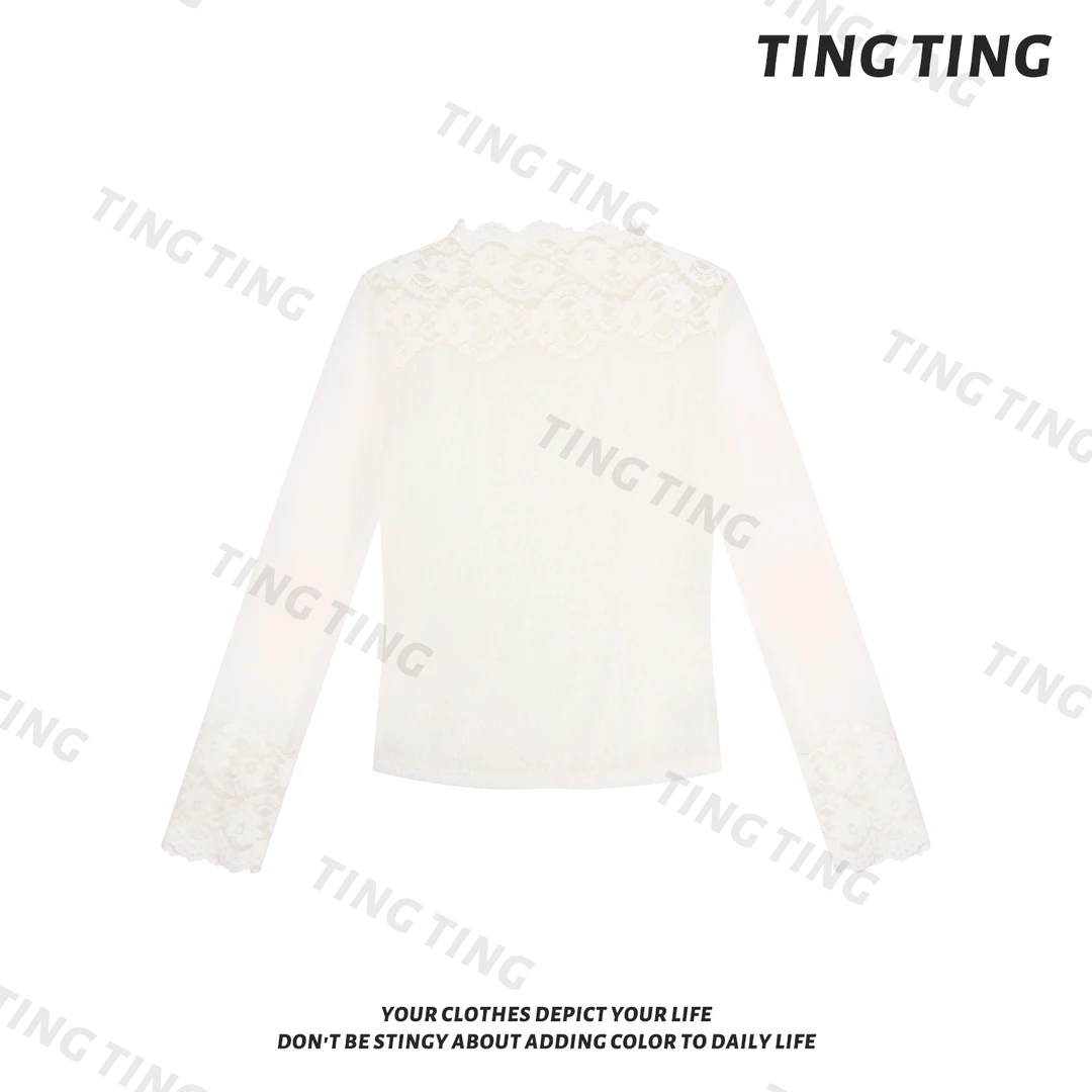 【婷婷】《花卉内搭 》定制镂空蕾丝温柔内搭 TTM2FD665