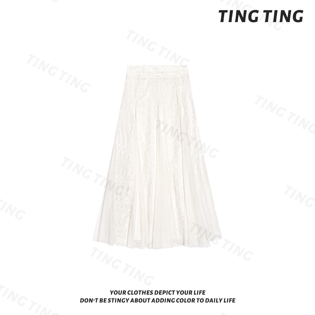 【婷婷】《一步之遥》三层！大摆量鱼尾蕾丝加绒纱裙 TTH2FD617【Q】