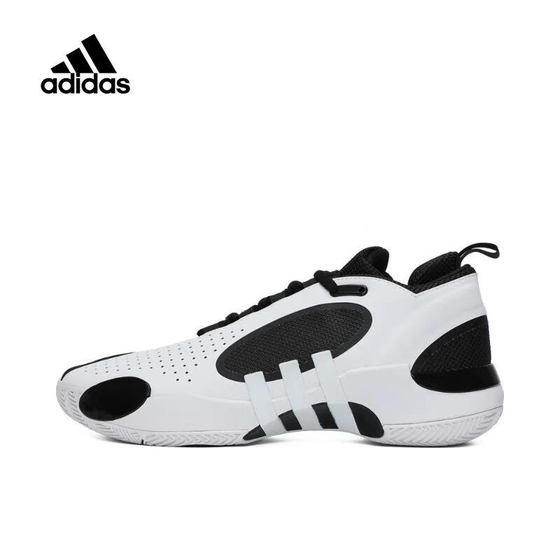 Adidas/阿迪达斯男女冬新款运动鞋实战训练透气耐磨篮球鞋IE8333