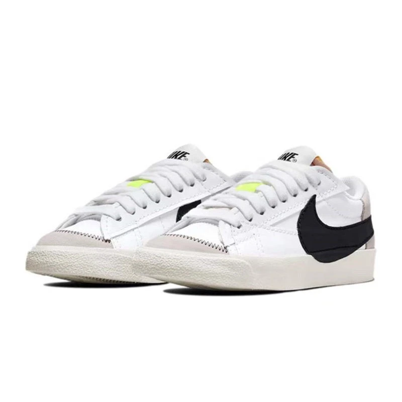 Nike耐克女鞋2024新款大勾休闲鞋blazer开拓者低帮板鞋DQ1470-101