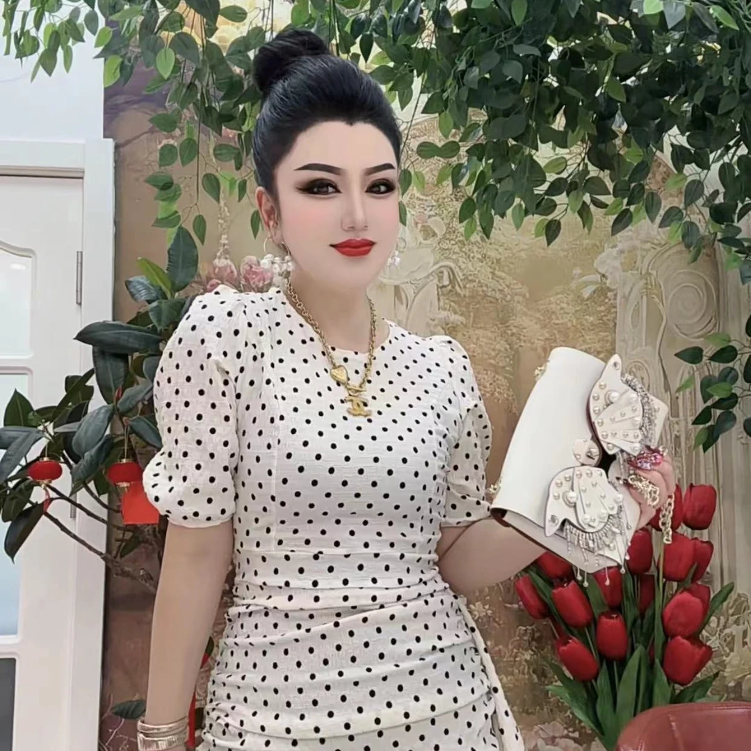 7960 修身显瘦高端潮流百搭气质网红时尚收腰连衣裙