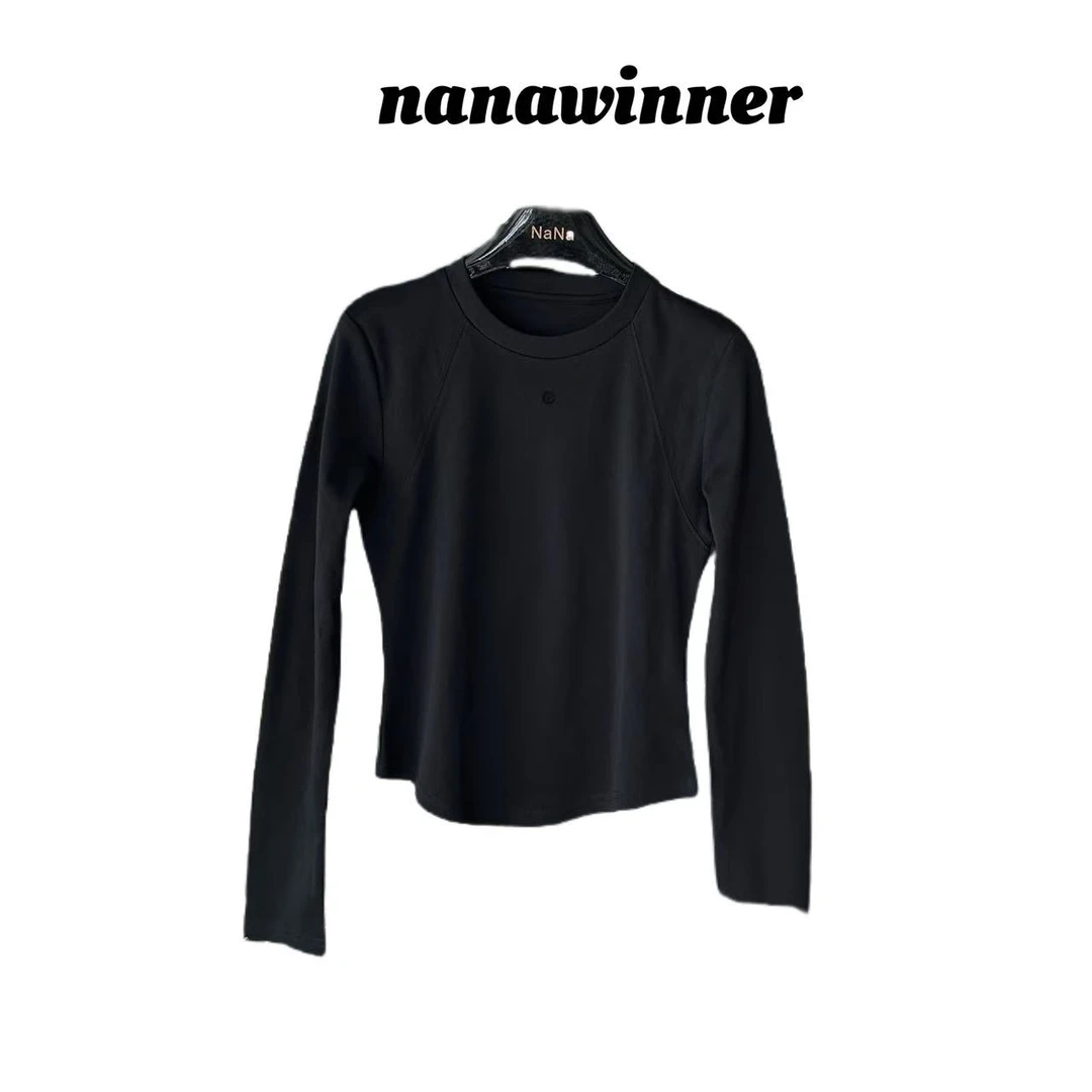nanawinner【莱蒙小衫】修身百搭显瘦长袖小衫