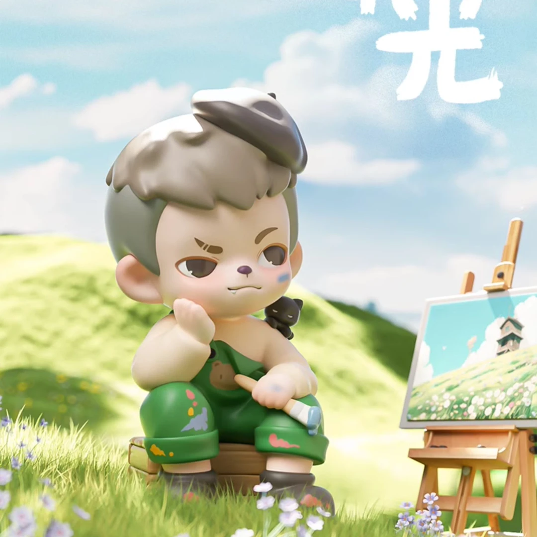 正版Rayan年少时光系列盲盒潮玩