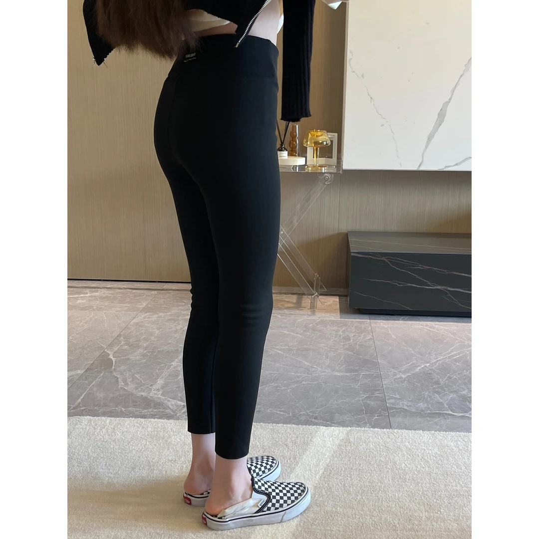 YUUKO 【秋冬加绒鲨鱼裸感裤】外穿紧身微弹力打底裤—5889