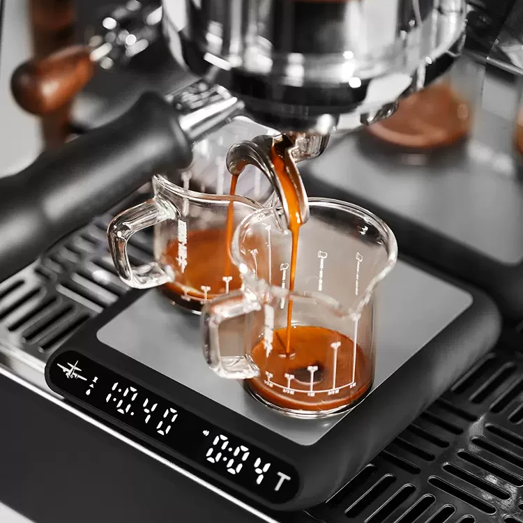 轰炸机方程式智能咖啡秤 意式手冲计时电子称 水粉比商用创意