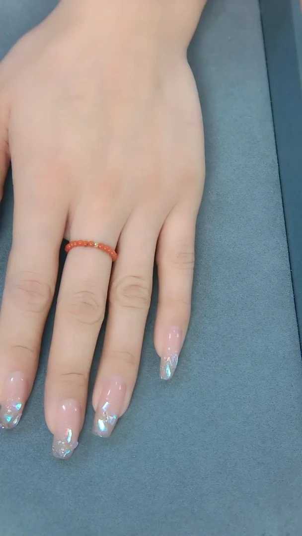 【闪购商品】玛瑙/玉髓戒指合金戒指