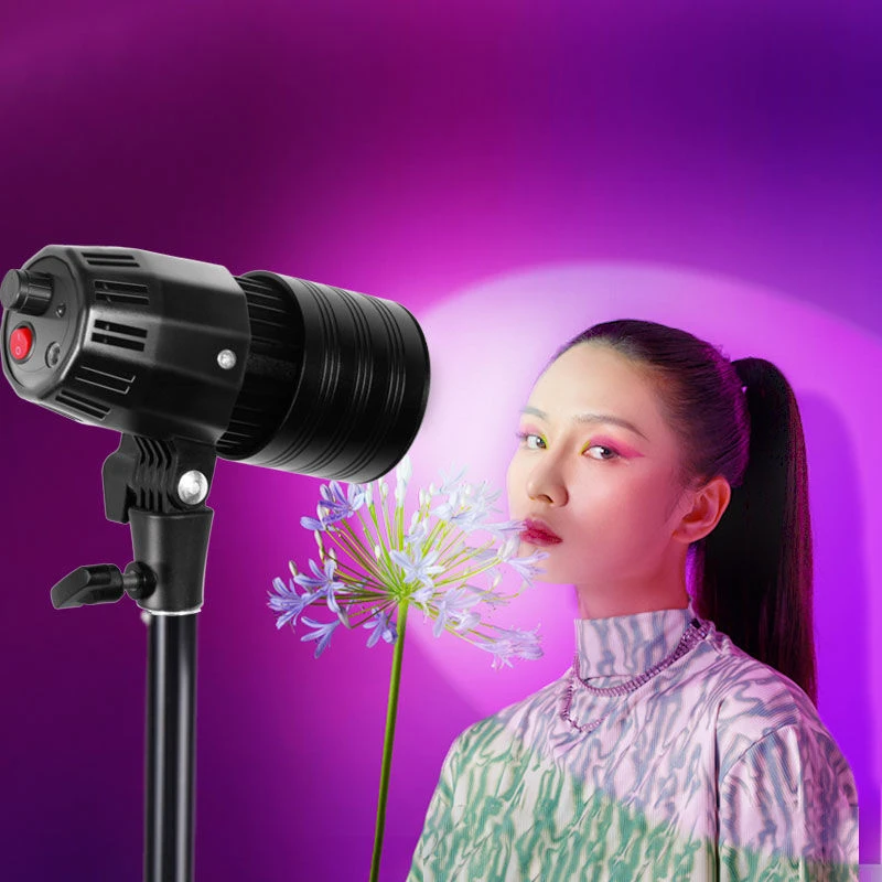 舜艺发丝补光灯直播间主播背景氛围打光灯神明少女聚光射灯逆光灯