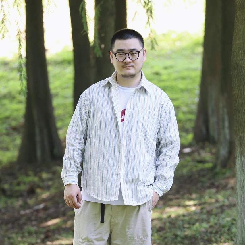 Kumano2023秋季新款条纹宽松长袖秋冬衬衫