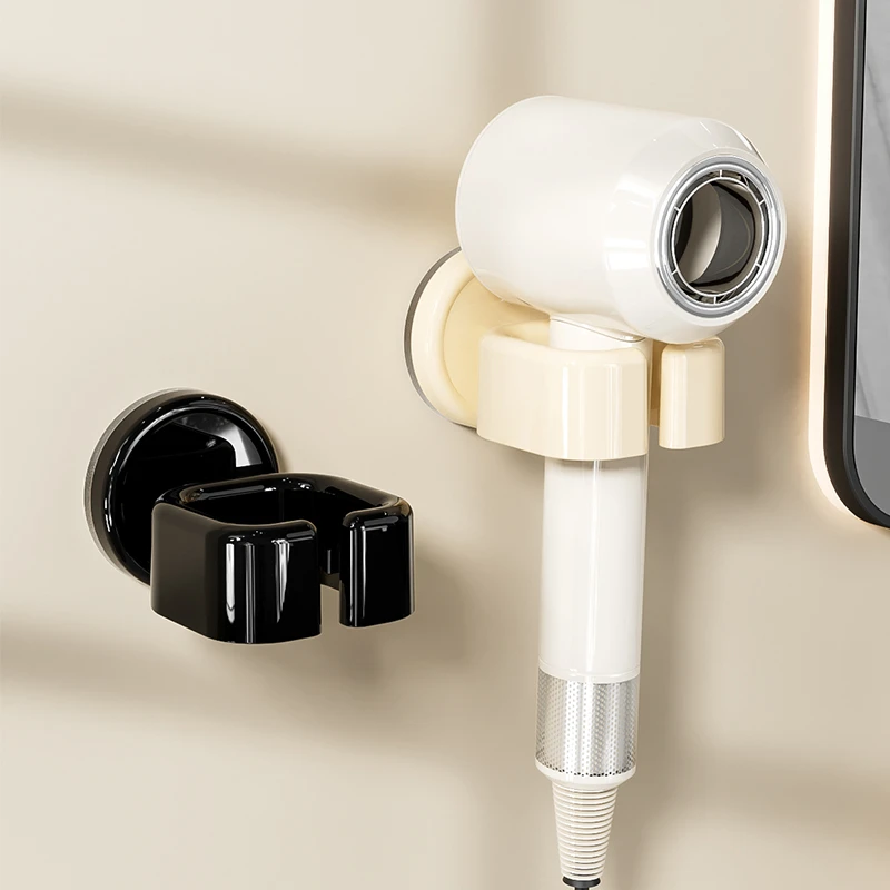 优勤吸盘吹风机支架置物架免打孔电吹风挂架风筒放置架懒人卫生间