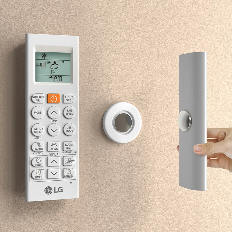 遥控器磁吸贴空调收纳壁挂式吸盘磁吸挂钩免打孔上墙厨房磁铁墙上