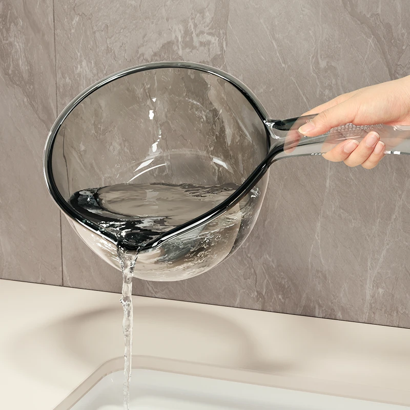 创意水舀家用厨房摔不易破加厚长柄勺子大号勺子水舀子高颜值水瓢