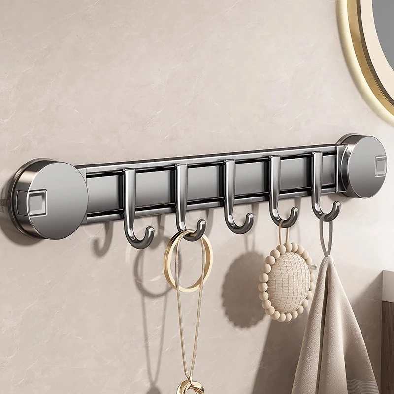 优勤吸盘挂钩可移动粘钩置物架钩子壁挂免打孔浴室挂勾门后收纳