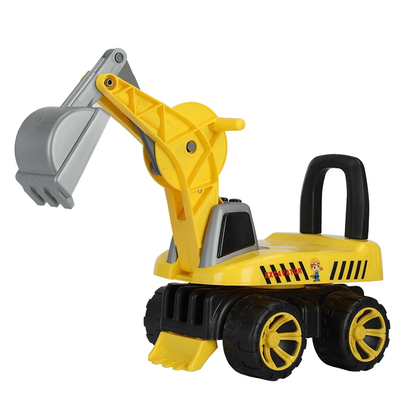 A宝宝勾机工程车滑行玩具挖土车儿童挖掘机挖挖机2-6岁儿童大挖机
