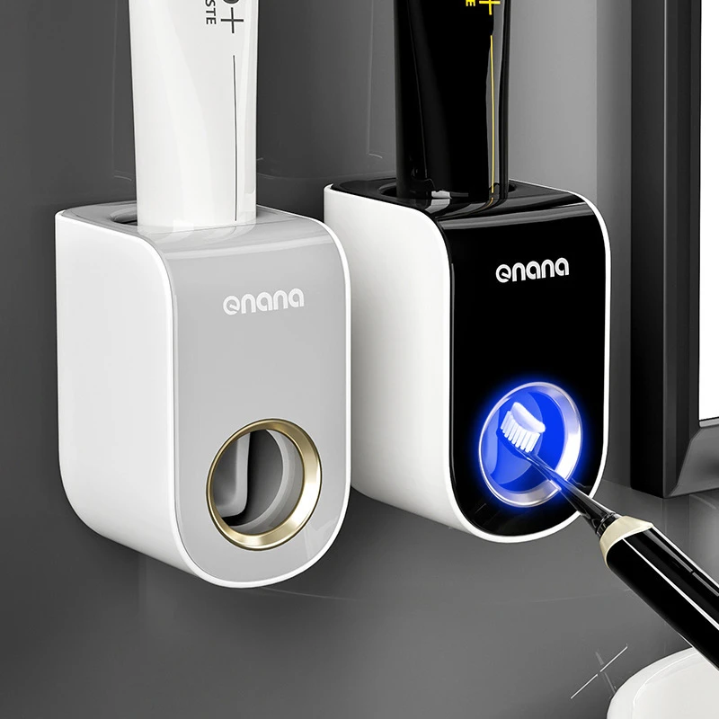 全自动挤牙膏器吸壁挂式挤压器家用免打孔洗漱套装按压式懒人神器