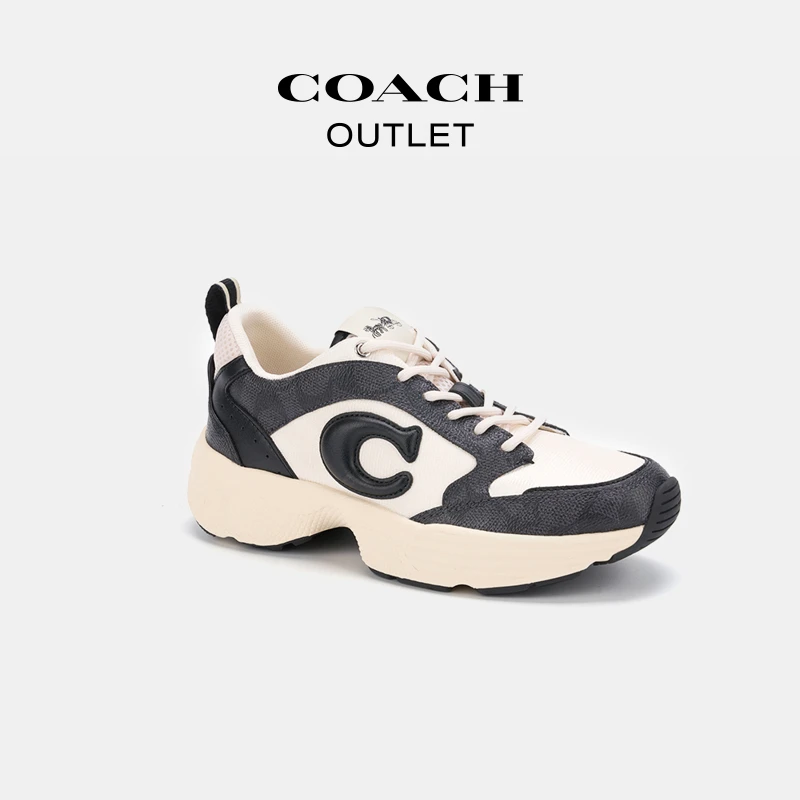 【奕心奕意】COACH/蔻驰 经典标志STRIDER运动鞋
