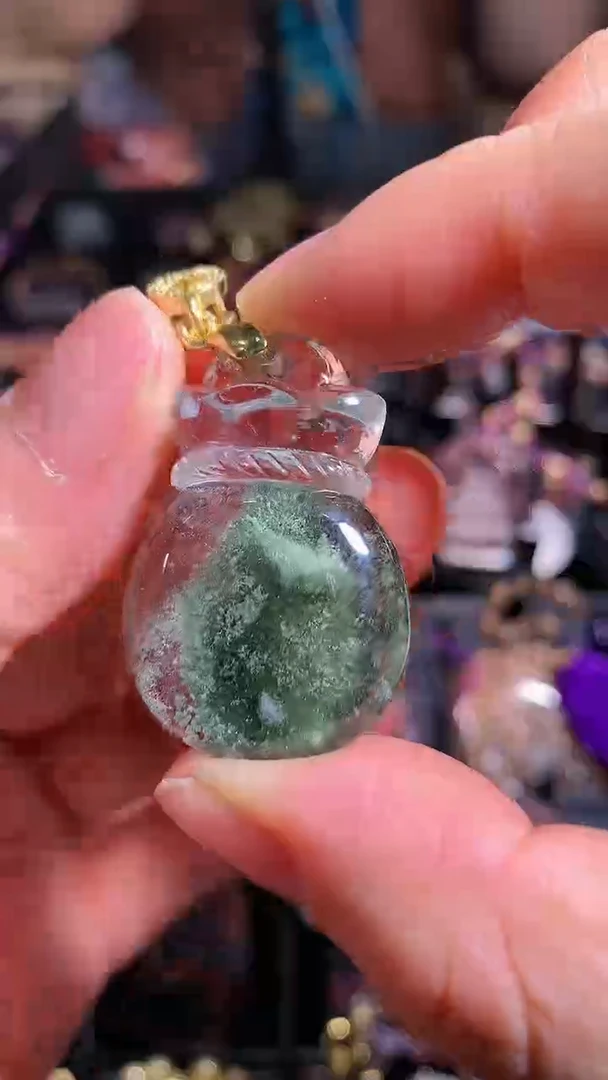 【闪购商品】水晶车挂未镶嵌【百晶灵儿】定制款多样性发一